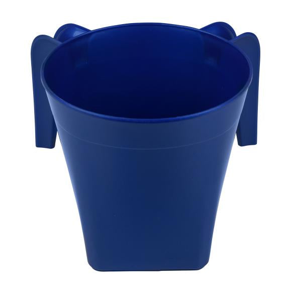 1332 Square Plastic Wash Cup Metallic Blue
