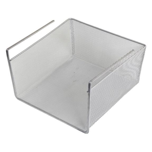 1614 - Undershelf Basket Silver