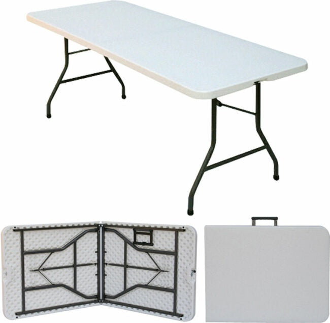 ONT-TAB49 - TABLE/FOLD IN HALF-PLASTIC- 30 x 96