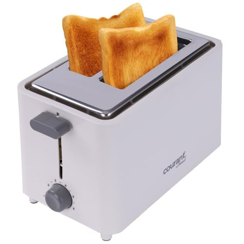 COUCTP2152W- Courant Cool Touch 2-Slice Toaster- White