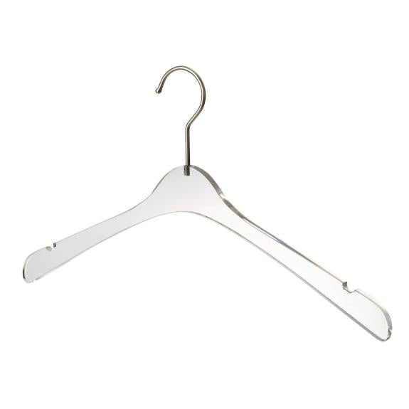 4114 - Acrylic baby hanger Silver hook