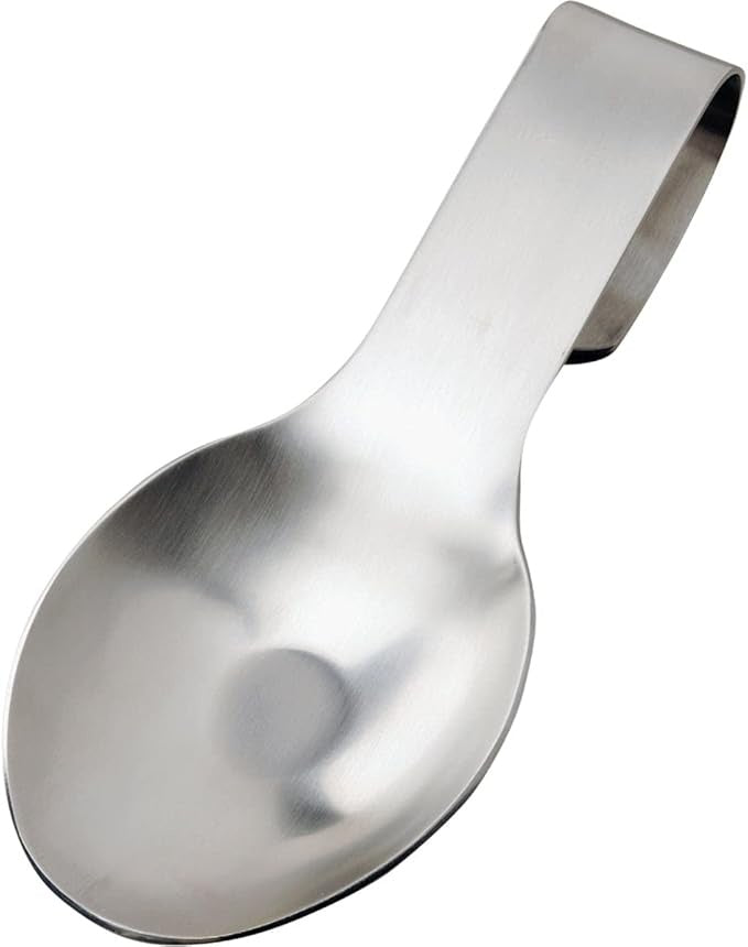 8158 - BRUSHED S/STEEL SPOON REST