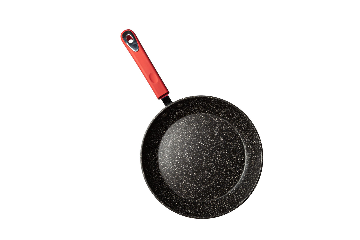 MR-SK9-R - Millvado - Rainbow Non Stick Frypan, Red 9.5"", Soft Grip Handle