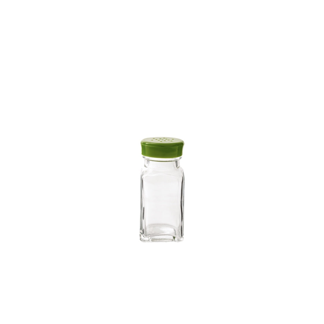 TR-07121008 - Trudeau - Glass, Wink Salt & Pepper Shaker, Green Top