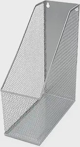 2258 - Wide Magazine Holder Silver