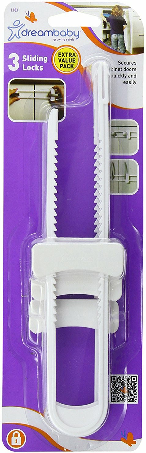 DB-L183 - DB-CABINET SLIDE LOCK -3/PACK