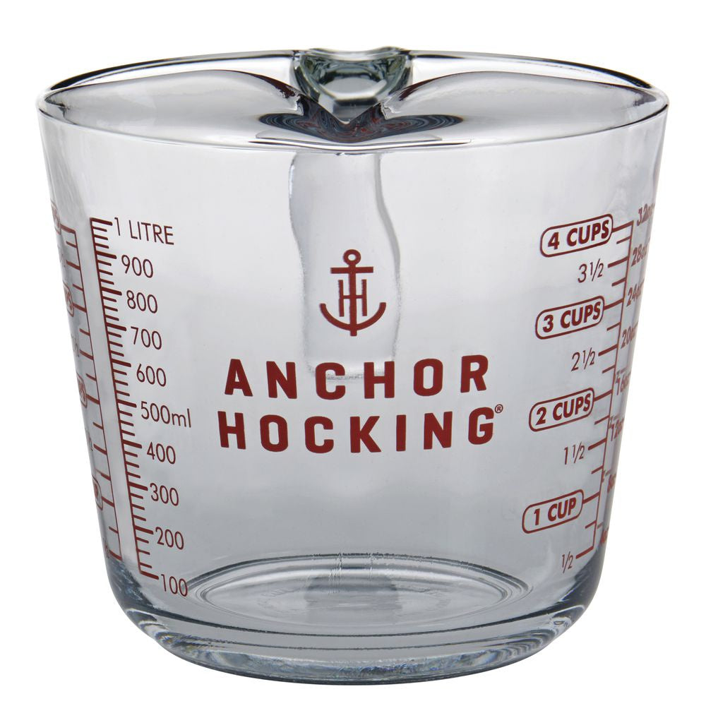 4904 - Glass Measuring Cup, 4 Cups.