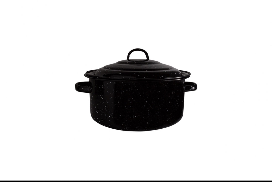MGS-05-QT - Millvado - Granite Stock Pot With Lid , 5 Qt
