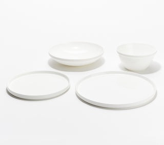 7720351-Bundle - Vikko-Aidan 16 Pc Bone China Dinnerware Set