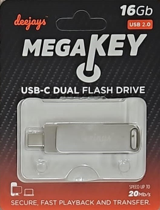 FDC16 - 16GB Usb Type C dual Flash Drive
