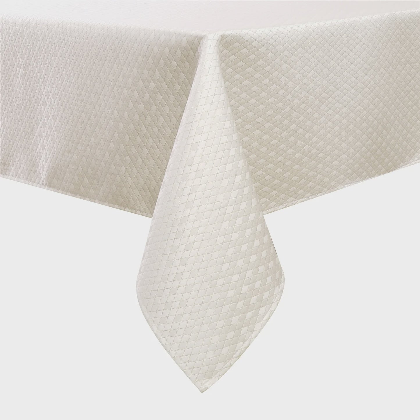 TC1364-5490 - Tablecloth Jacquard Diamond Gold 54" x 90"