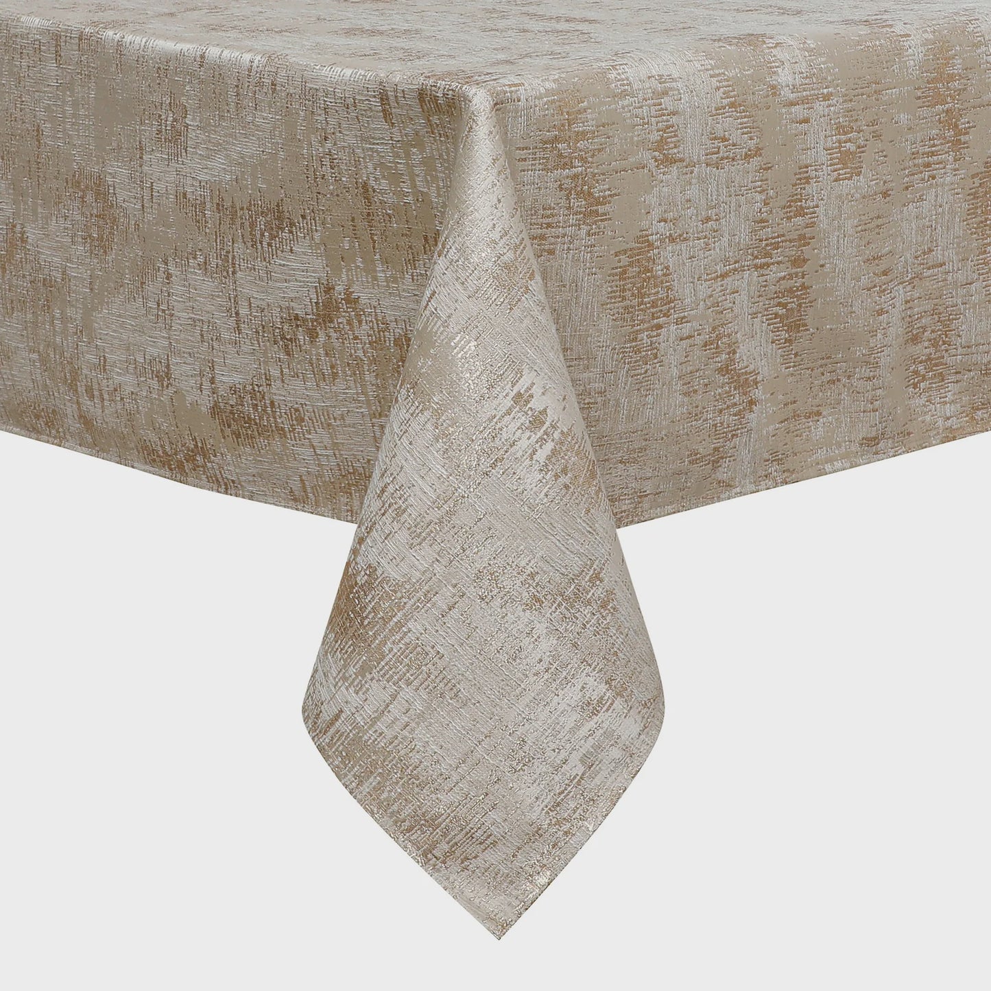 TC1614-70160 - Tablecloth Jacquard Bermuda Gold 70" x 160"