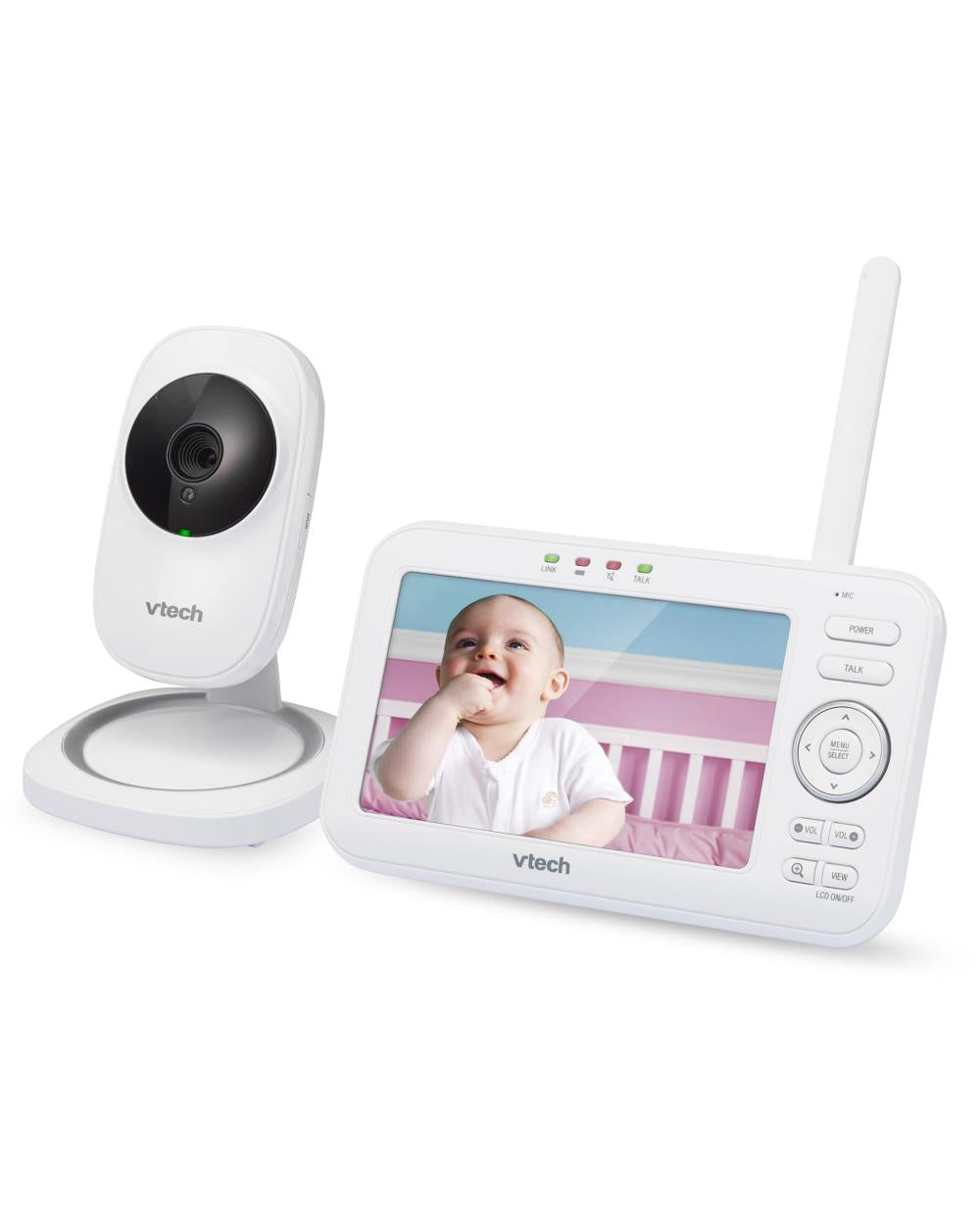 VTCVM5251 - 5" VIDEO BABY MONITOR-INTERCOM-LULABIES