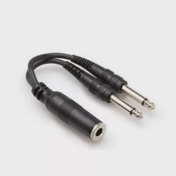 YPP-106 - Y CABLE 1/4" TSF - 1/4" TS