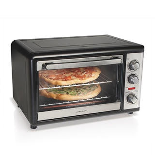 31108 - Hamilton Beach Convection Countertop Toaster Oven with Rotisserie, Extra-Large, Black and Stainless