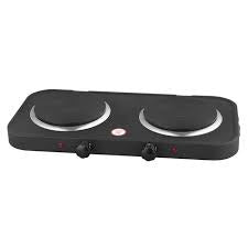 D1006B - Dominion Double Flat Burner Black