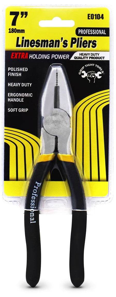 GT-E0104 - PLIERS-LINESMAN 7"
