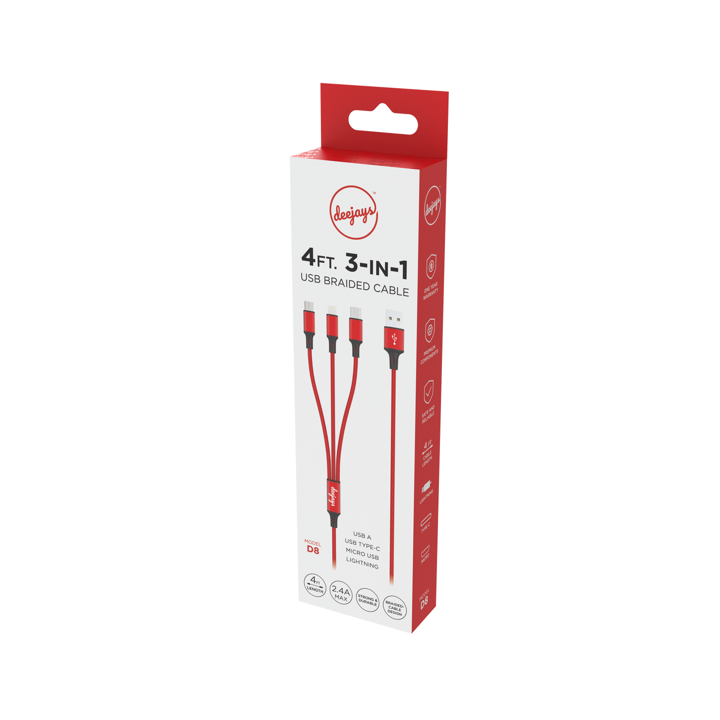 D8 - 3 in 1 Usb