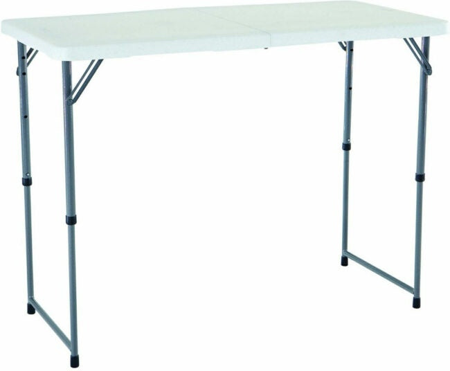 ONT-TAB52 - TABLE/FOLD IN half - ADJ. HEIGHT- 24 x 48