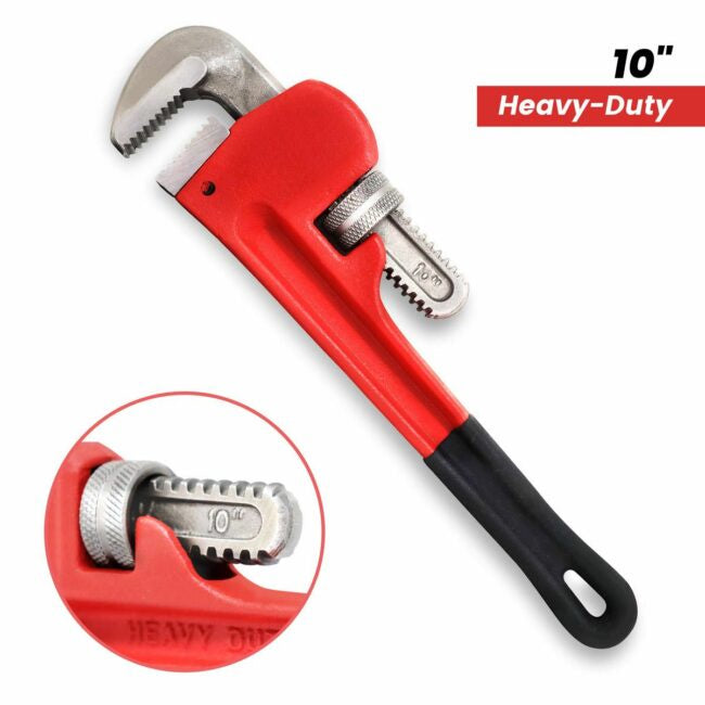 GT-W0202 - PIPE WRENCH HEAVY DUTY -10"