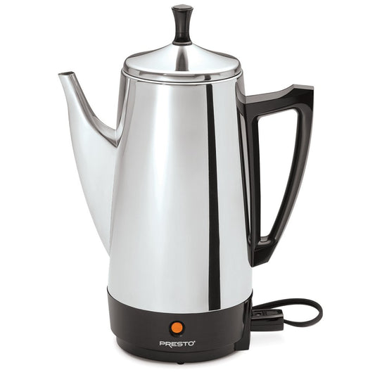 02811 - Presto 12CUP S/S COFFEE MAKER