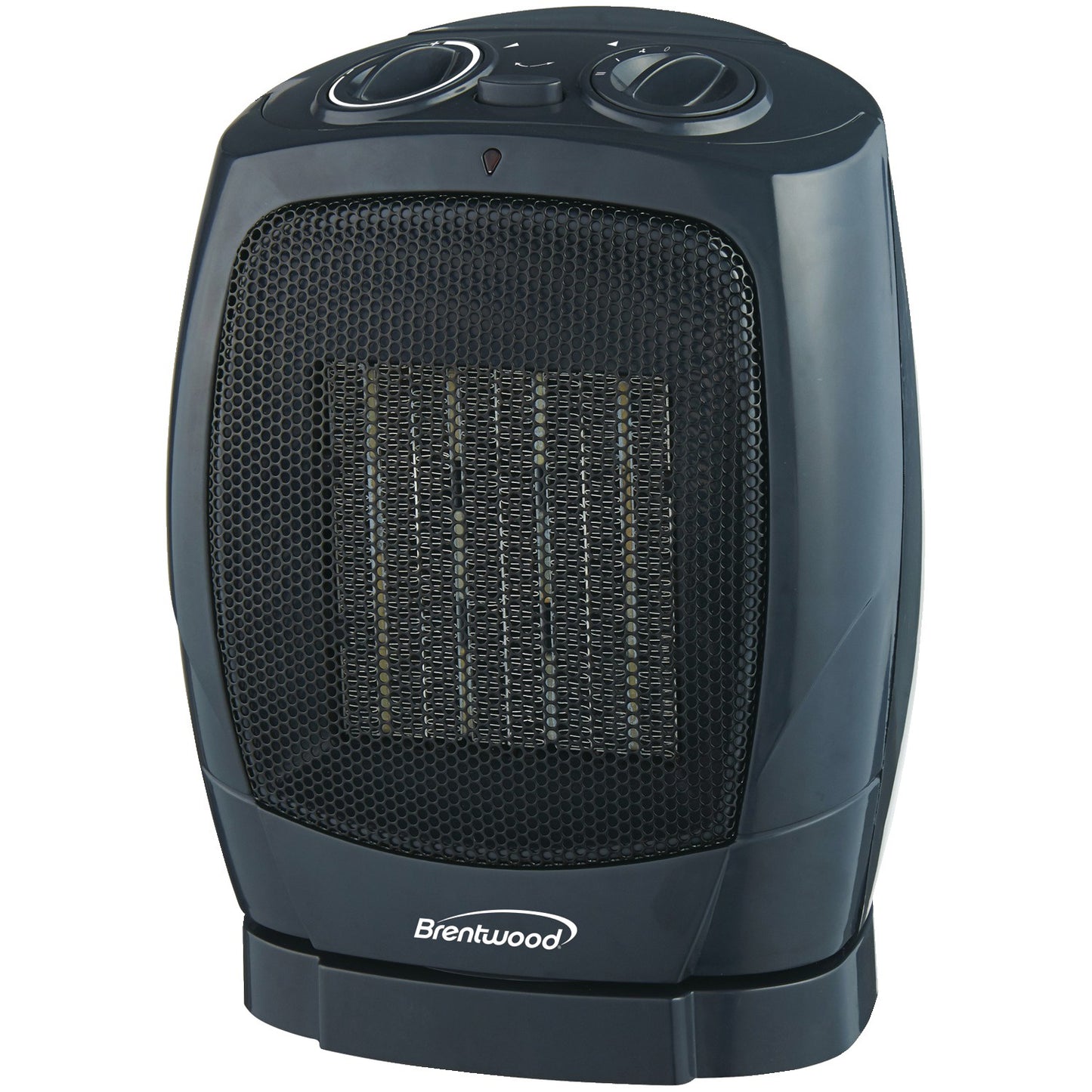 Brehc1600bk - Brentwood ceramic oscillating heater / fan