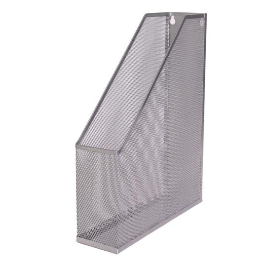 1111 - Mesh Deluxe Magazine Holder Silver
