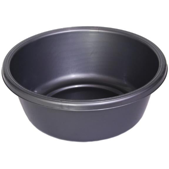 1148 - Round Plastic Wash Basin 11.25in grey