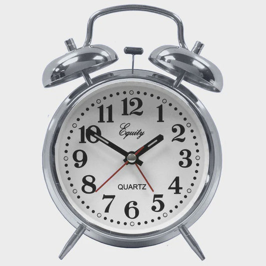 13014 - La Crosse Analog Twin Bell Quarts Alarm