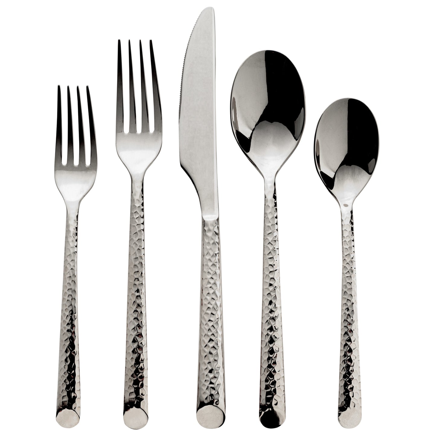 VC-200-SET - Vikko Crown - Onyx, Mirrored, 18/10 SS, Flatware, 20 Pc Set