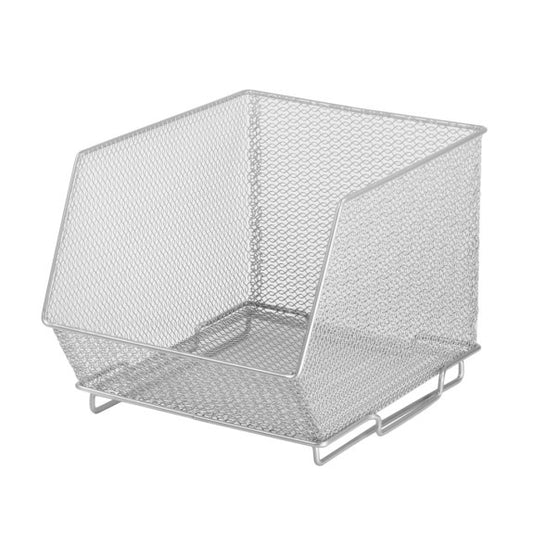 1130 - Mesh Stacking Basket Medium 8.5x10x8