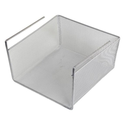 1614 - Undershelf Basket Silver