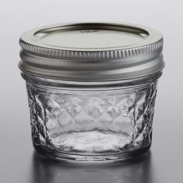 1440080400 - Ball 4oz Quilted Jelly Jar