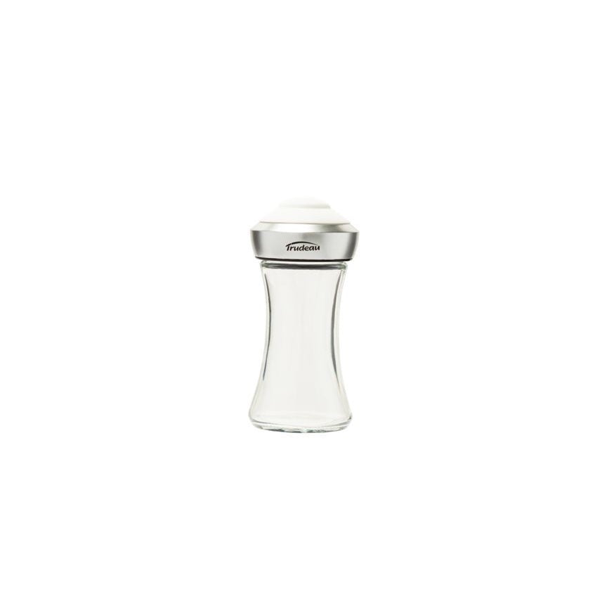 TR-07121012 - Trudeau - Glass, Pop Salt & Pepper Shaker, White Top