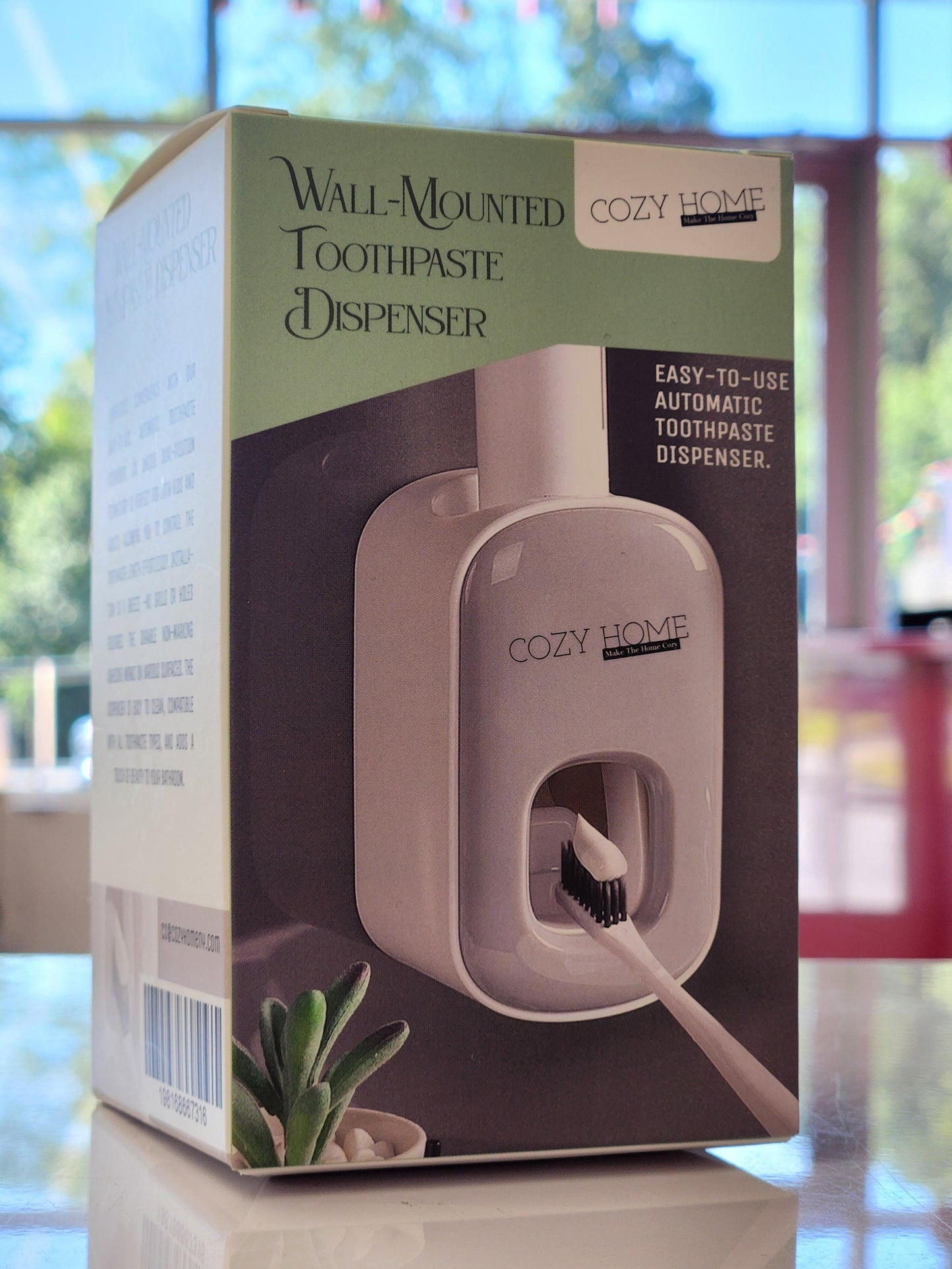 96576 - Wall-Mounted Toothpaste Dispenser