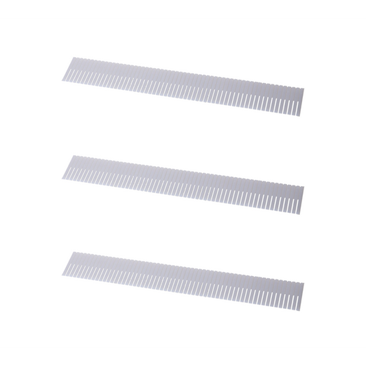 2178 - Plastic 3 Drawer Divider White