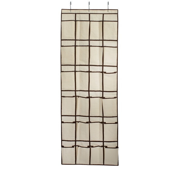 2207 - 24 Pocket Over The Door Shoe Organizer
