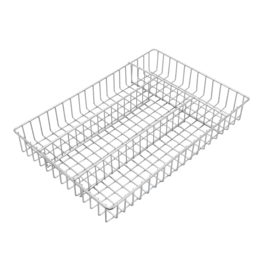 2561 - Metal Wire Chrome Plated Cutlery Tray, 4