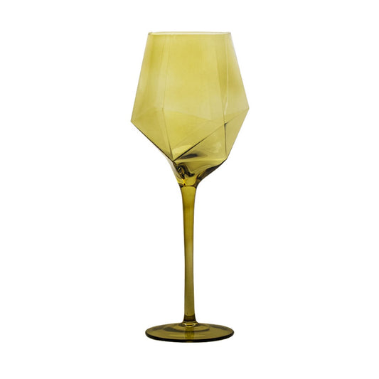 VD-7022-GR - Vikko Decor - Sparkle, Green, Wine Glass, 22 Oz