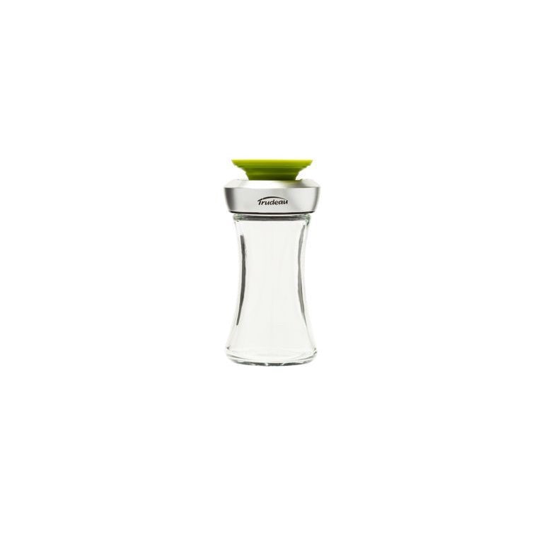 TR-07121013 - Trudeau - Glass, Pop Salt & Pepper Shaker, Green Top