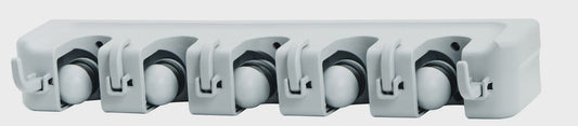 304 - 5 slot mop and broom organizer