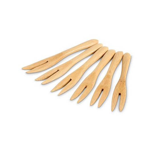 4045 - Mini Condiment Forks 3.5"  S/6