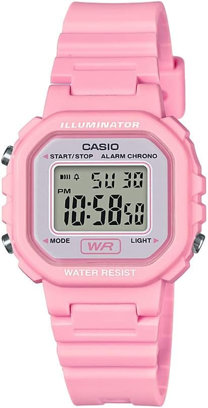 CASLA20WH-4A1 - Casio Women's Digital Casual Watch, Pink
