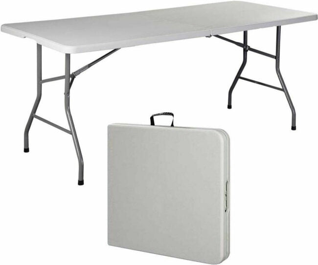 ONT-TAB67 - TABLE/FOLD IN HALF-PLASTIC- 30 x 60