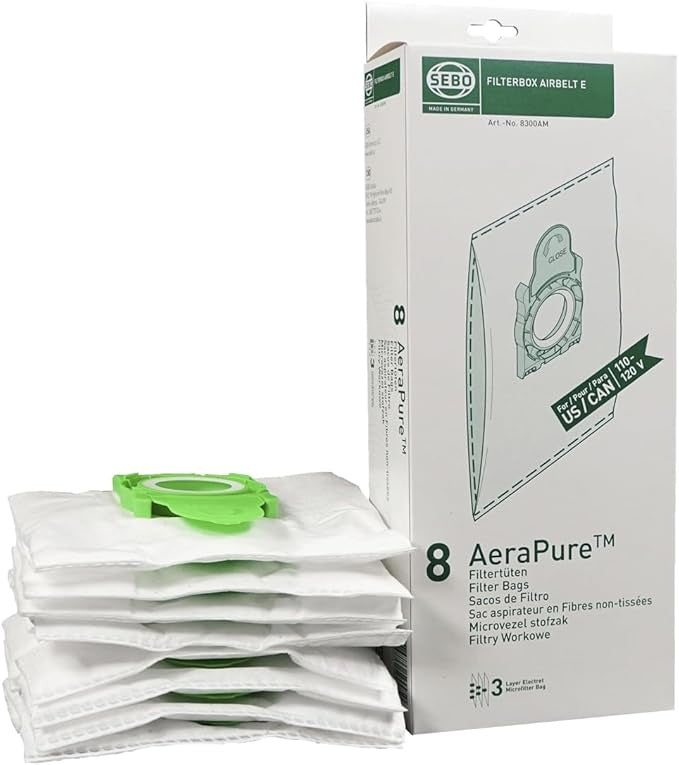 E#8300 SEBO BAGS