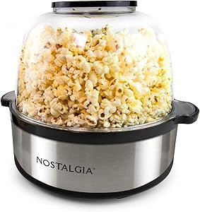 NSPFP6SS - Nostalgia 6qt ss stirring corn popper