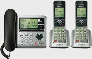 VTCCS6649-2 - 1-CORD/2-CORDLESS DIG ANSWER