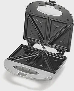 77093 - Zenith Sandwich Maker Zera Silver -Black
