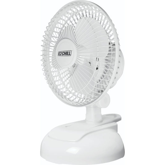 EZC01280 - 6-inch Combo Clip-on Desk Fan
