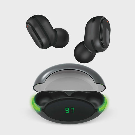 COBY-CETW531BK - Tue Wireless Earbuds w LCD Indicator